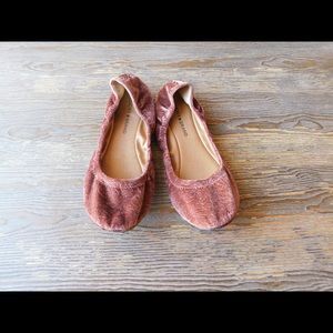 Lucky Brand Emmie Ballet Flats Size 8 1/2